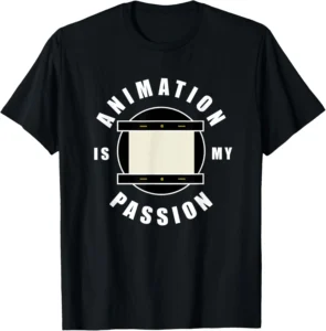 2D Traditional Animation Peg Bar Passion T-Shirt